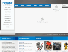 Tablet Screenshot of flowks.com